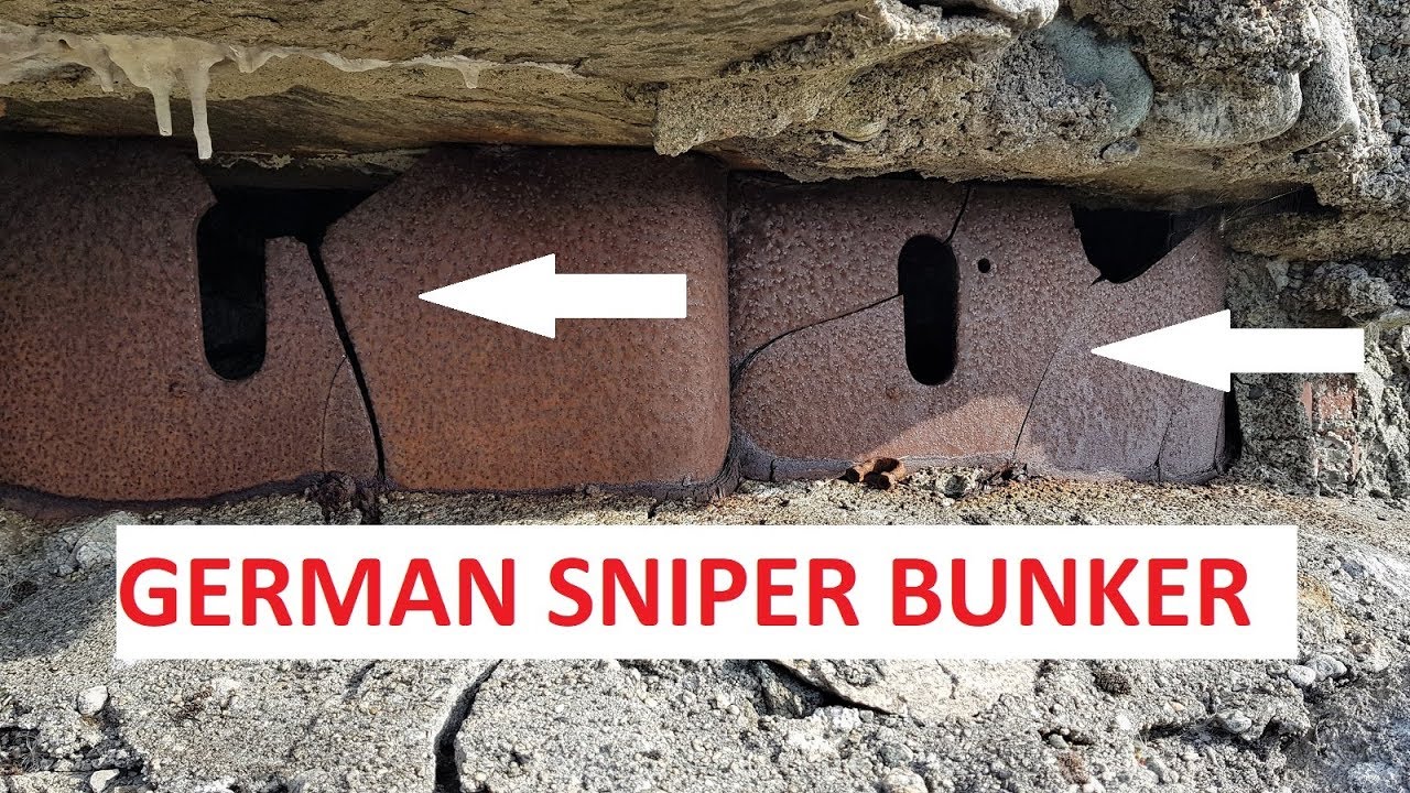 WOW , German WW2 sniper bunkers..and more !