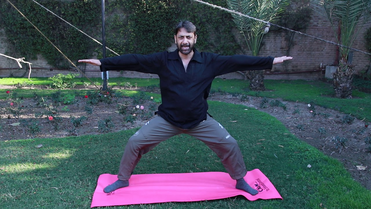 Yoga, Exercise & warmup for beginners Part. 02 of 3 Urdu/Hindi Dr.Fawad Farooq