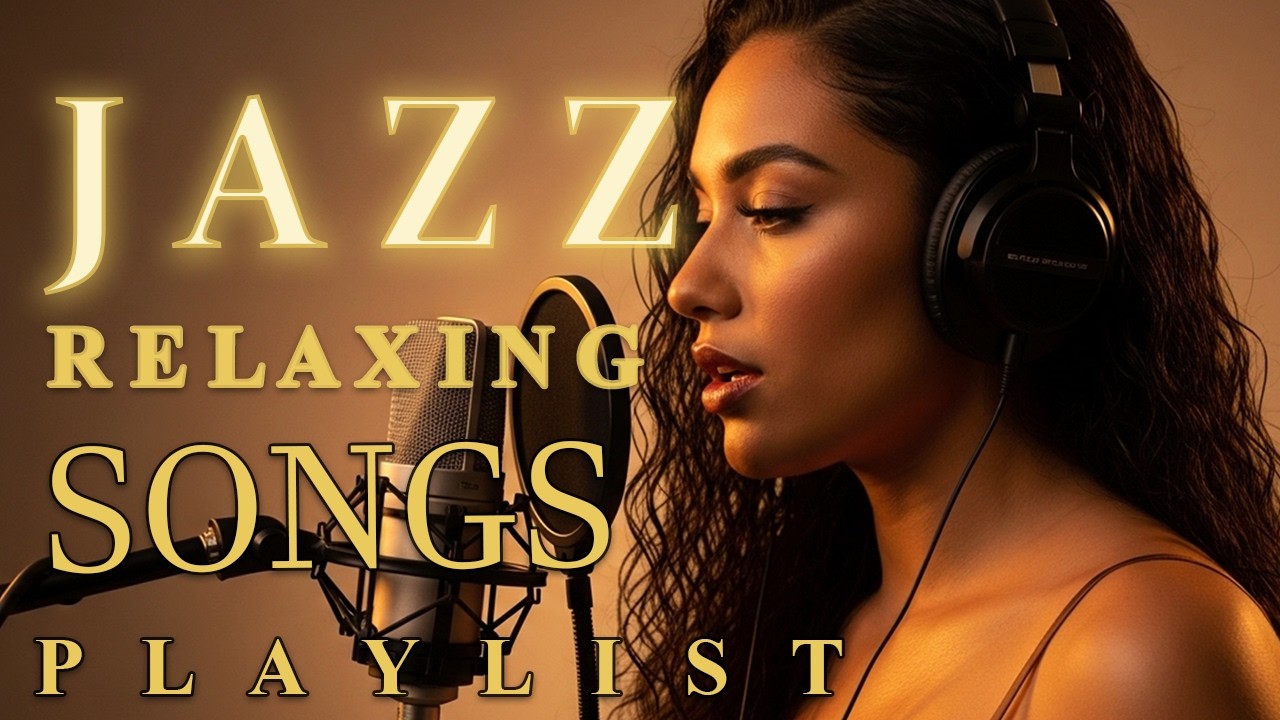 Smooth Jazz Evening Lounge | Vokal Wanita Lembut untuk Penyembuhan