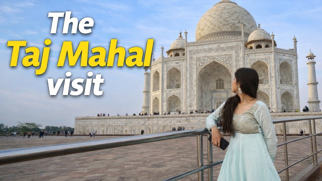 The Taj Mahal with vimal stains || agra vlog ||