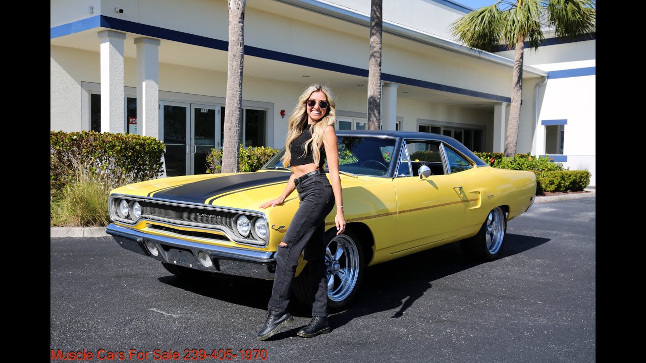 1970 Plymouth Road Runner # Matching 383 cu inch  www.musclecarking.com 239-405-1970 Tom