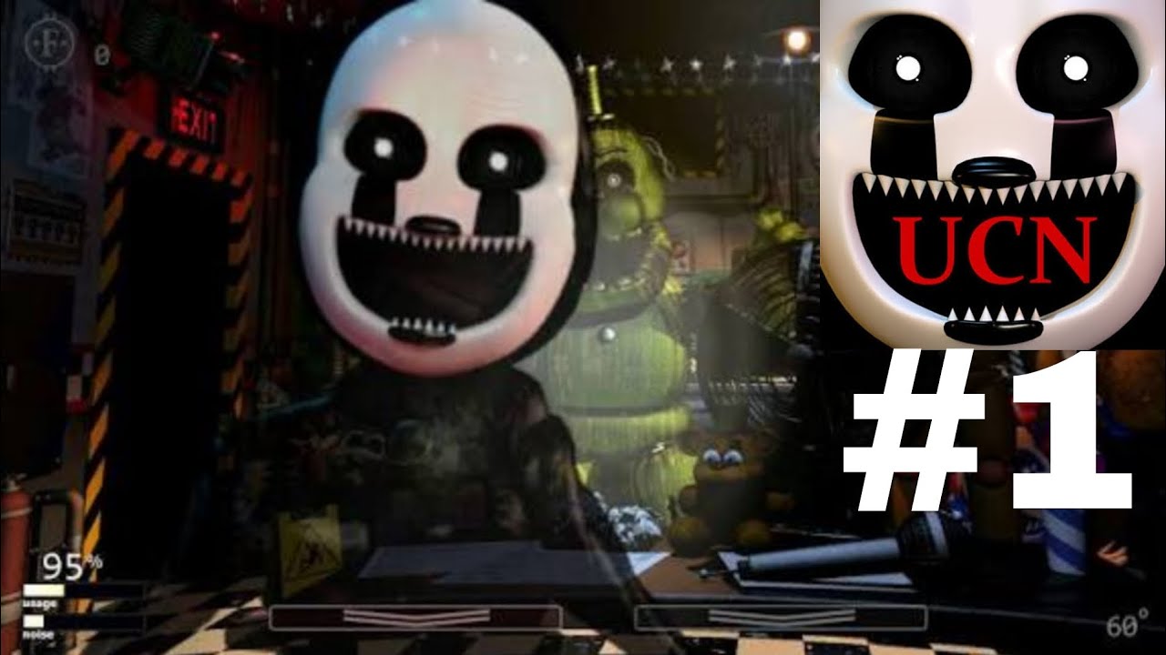 Çok korktuk la (Ultimate custom night 1.bölüm) 