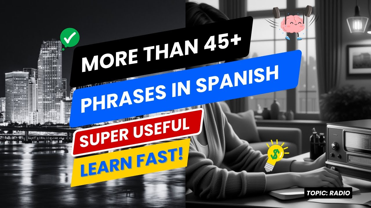 Master Spanish C1 Radio Vocab 🔥 | Boost Your Listening Skills!