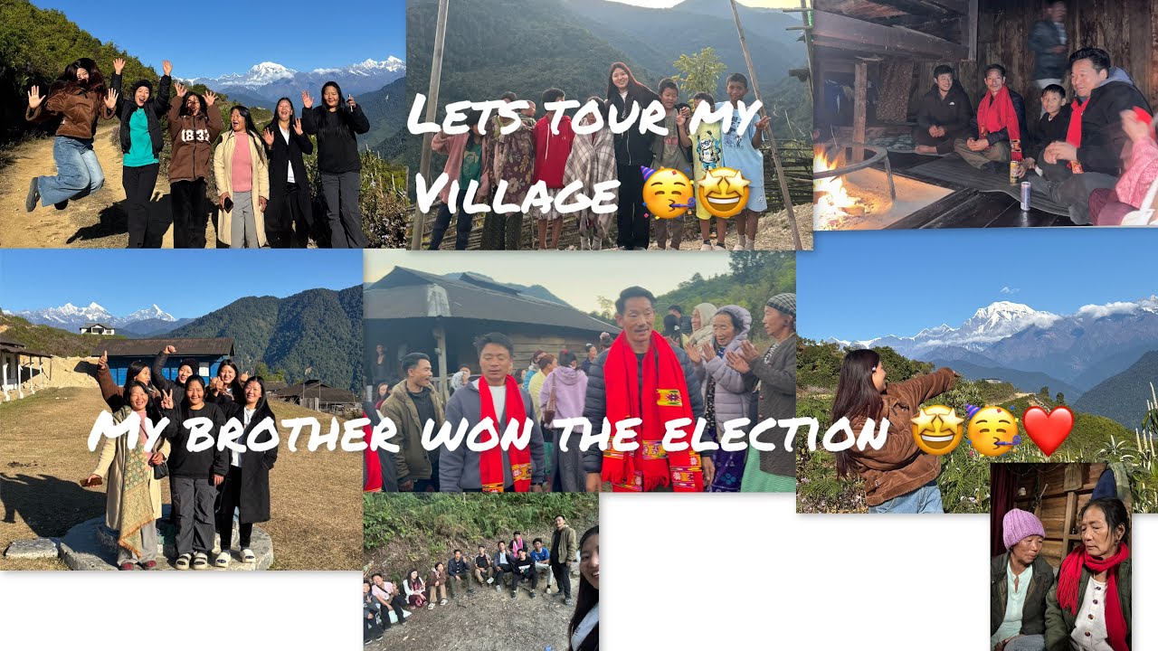 Wannna see my village?/ my brother won zpm election/ victory party/ Arunachal Pradesh vlog / 📍lada❤️