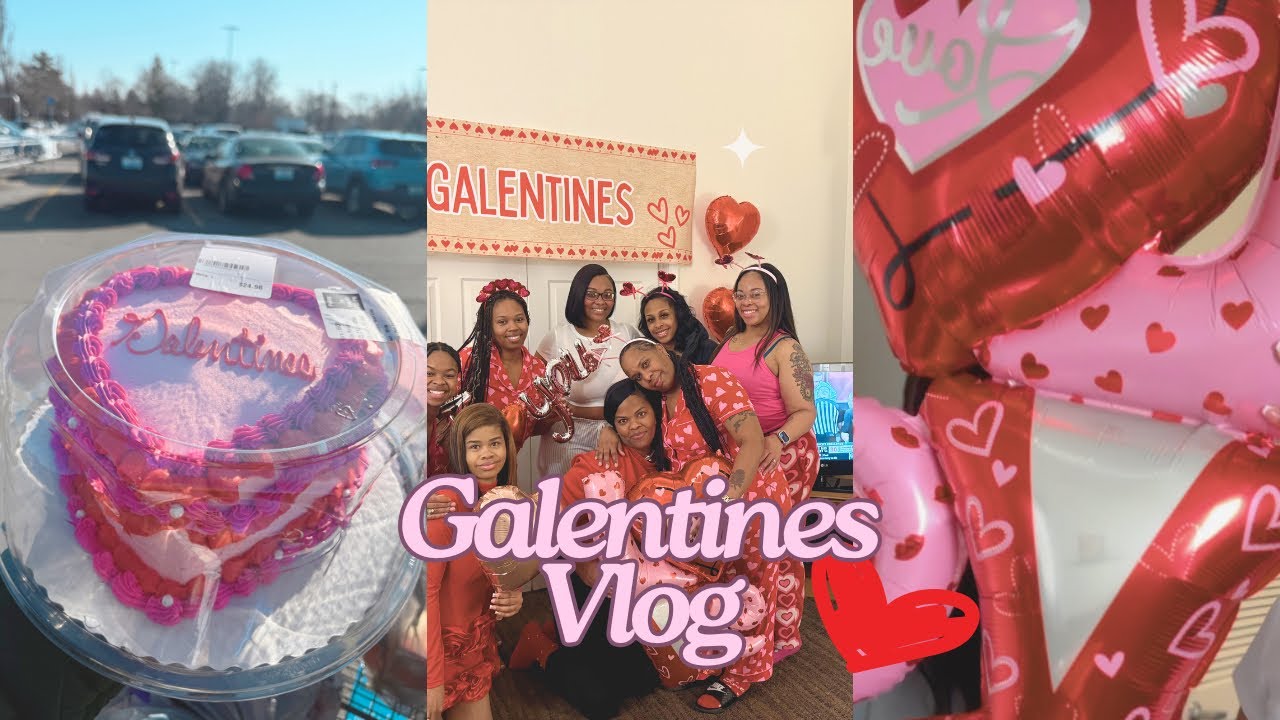 Galentines + DIY PRESS ONS  💌 #valentinesday 
