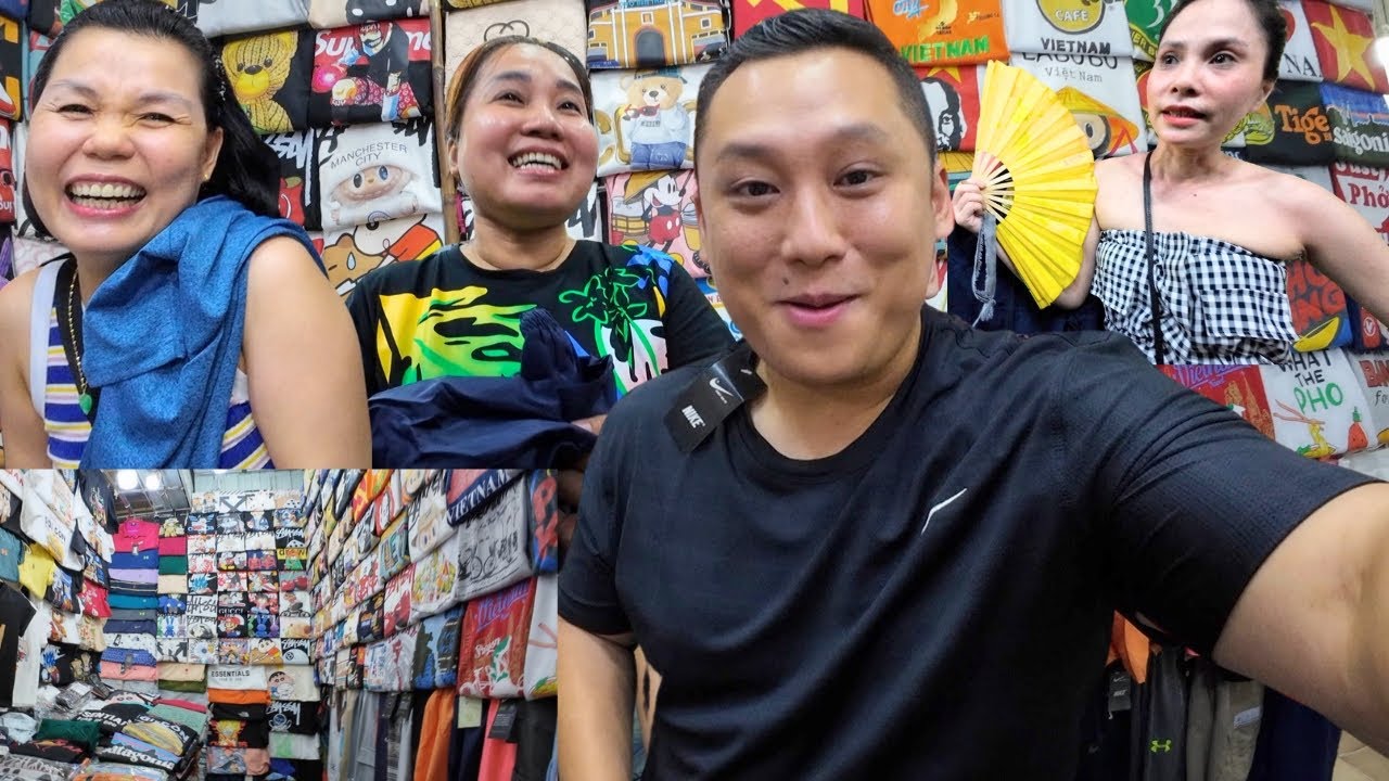 I Spoke Vietnamese and THIS happened! 🇻🇳 | Bargaining at Ben Thanh Market - Saigon