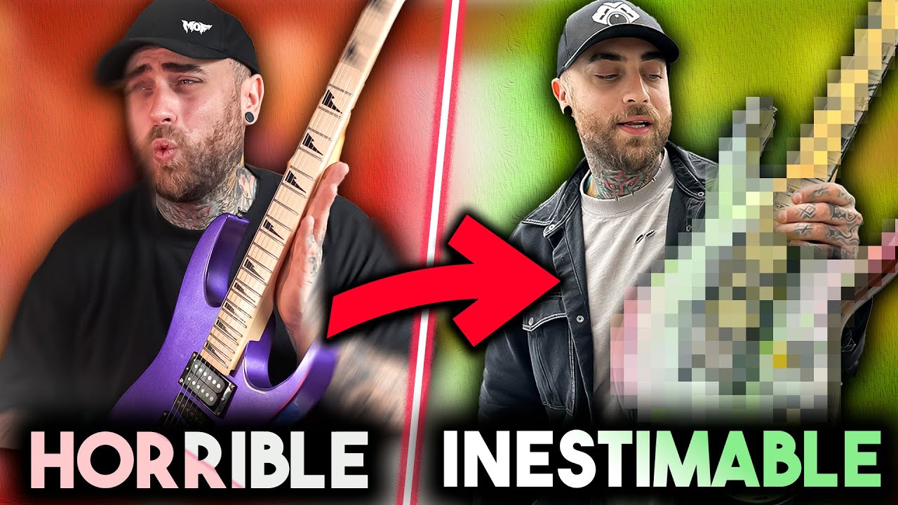 COMMENT AMÉLIORER UNE GUITARE TEMU À 70€ EN GUITARE QUI VA CASSER INTERNET