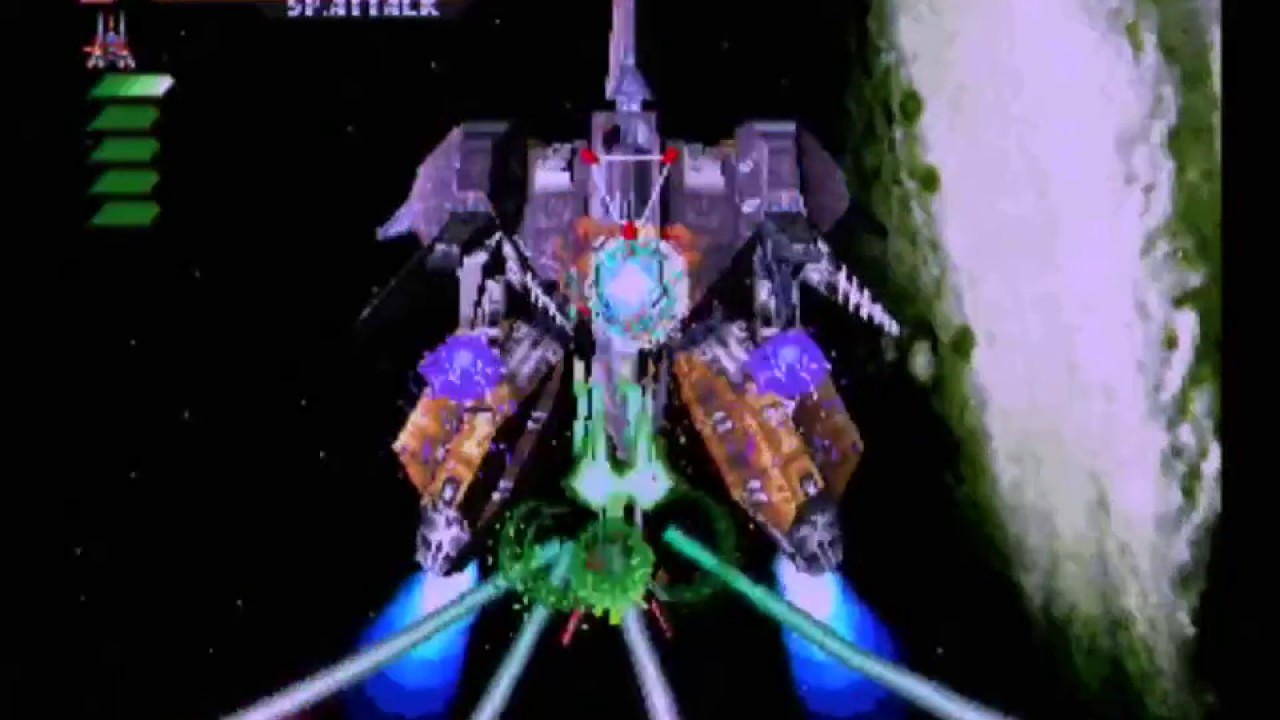 Real Arcade PCB RayStorm Playthrough (not 1 coin)