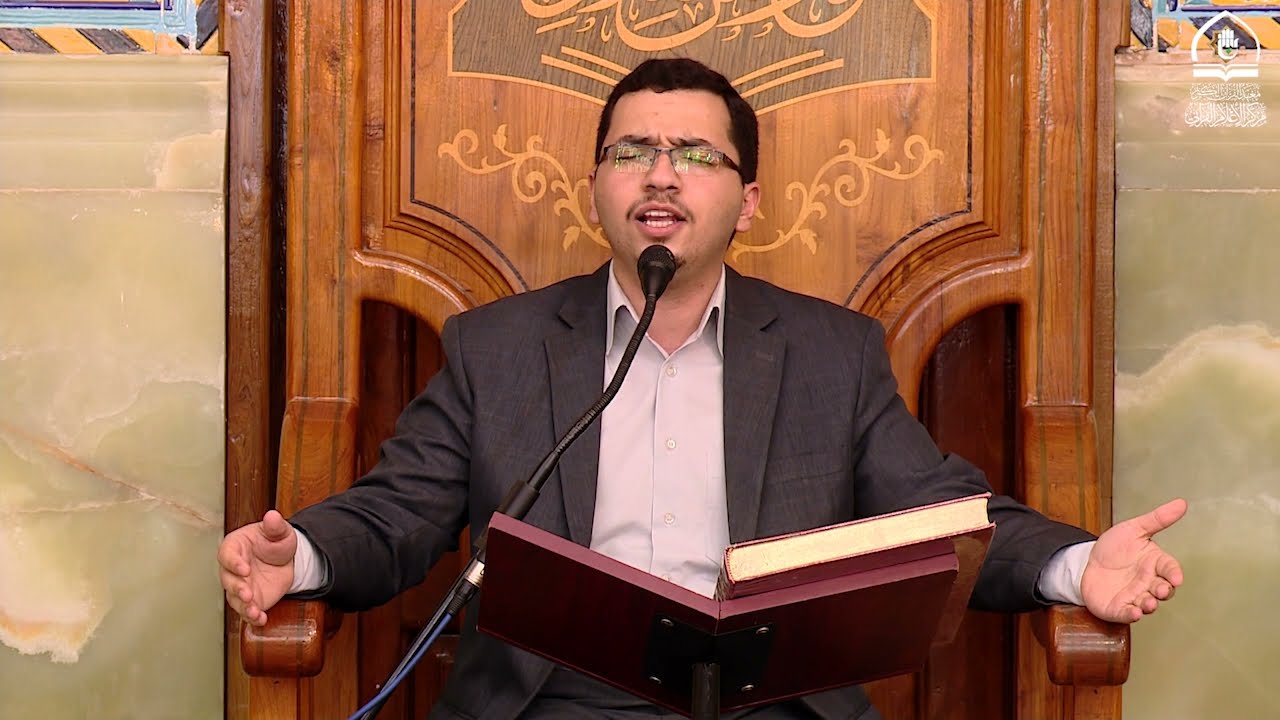 المنشد محمد أمير التميمي في محفل عرش التلاوة