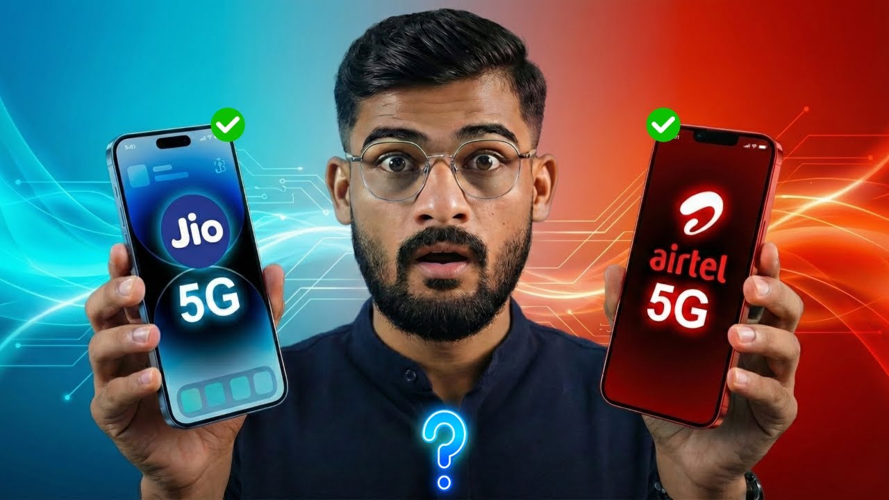 Jio vs Airtel 2025🔥|| Plan, Speed & Service Test – Best SIM कौन सा?”