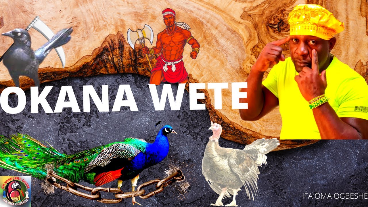 Interpretación en ifa del signo OKANA WETE🦜