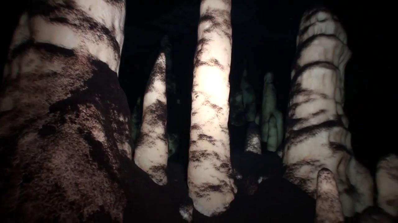 Cave Diving Exploration in Ancient Bahamas Underground Revealing Underwater Hidden Darkness Secrets