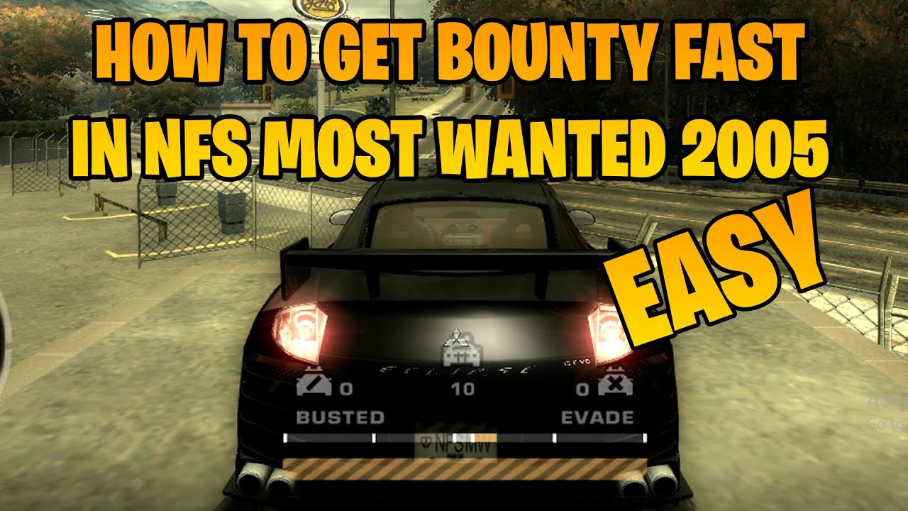 How to get bounty easily in NFS Most Wanted 2005 | Enderbot Cyborg