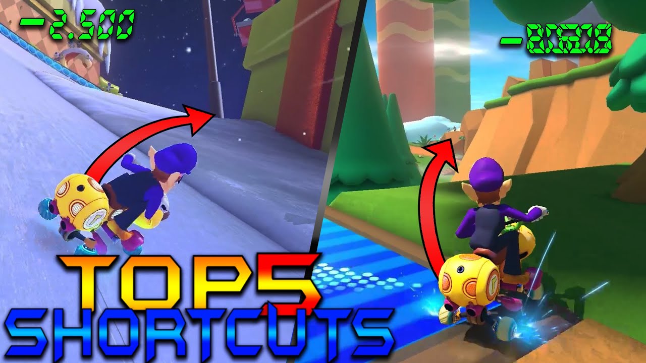 5 DLC Abkürzungen erklärt und Zeit gemessen in Mario Kart 8 Deluxe⌚🏁 150ccm
