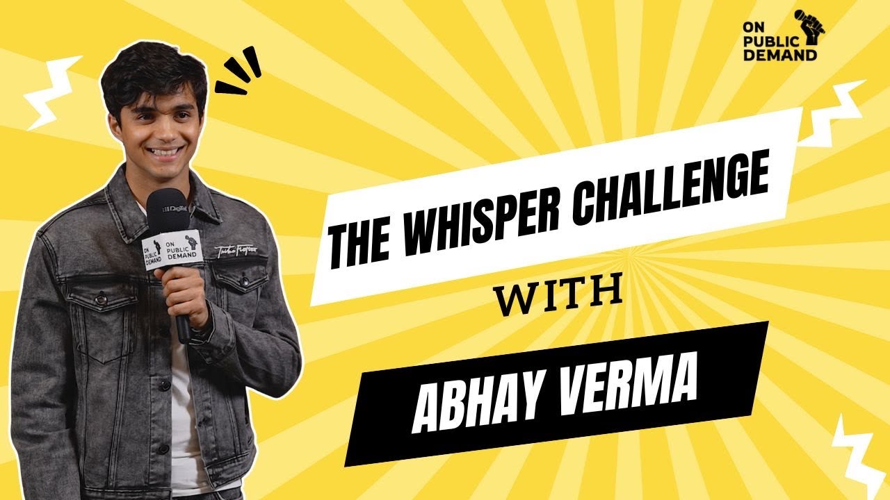 Most Funny Whisper Challenge ft. Abhay Verma