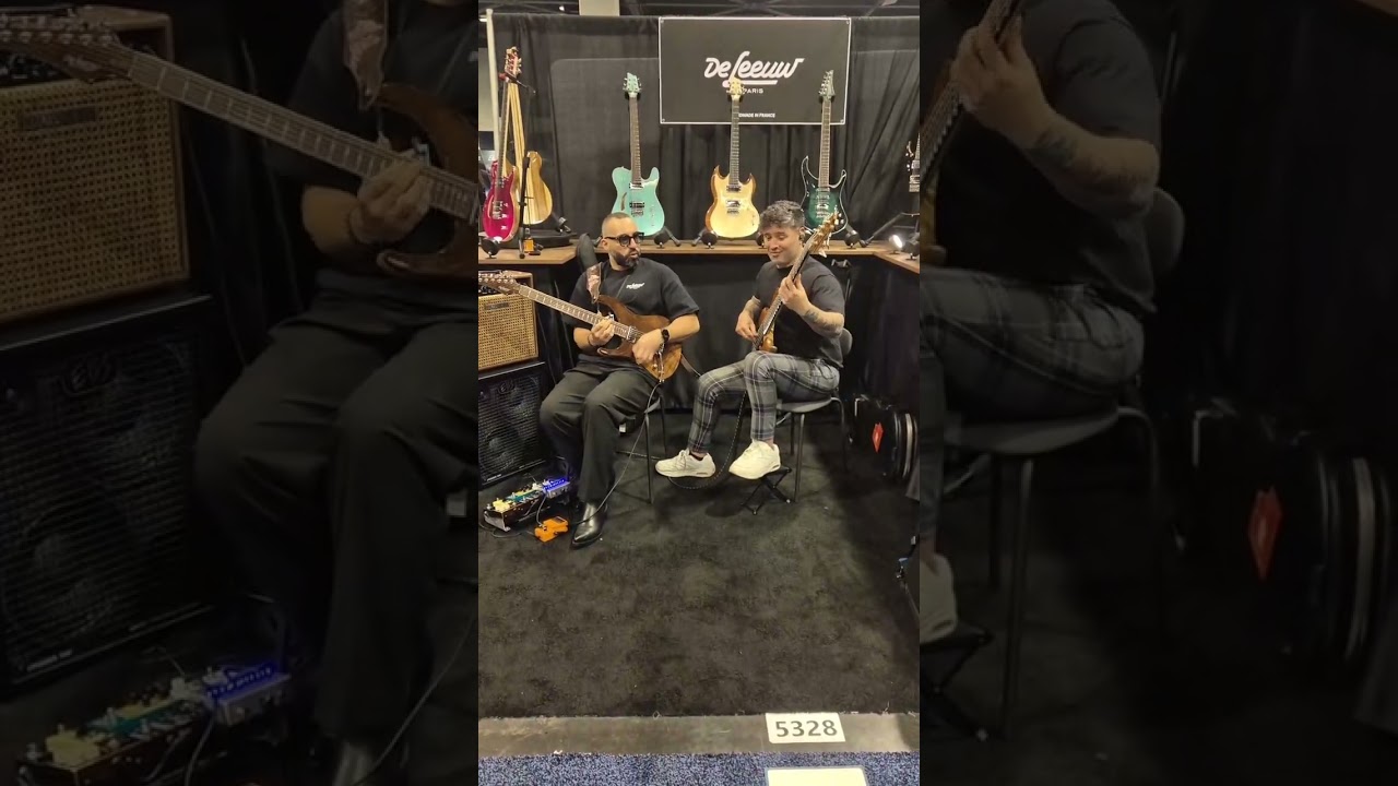 Namm 2025 Deleeuw guitars 