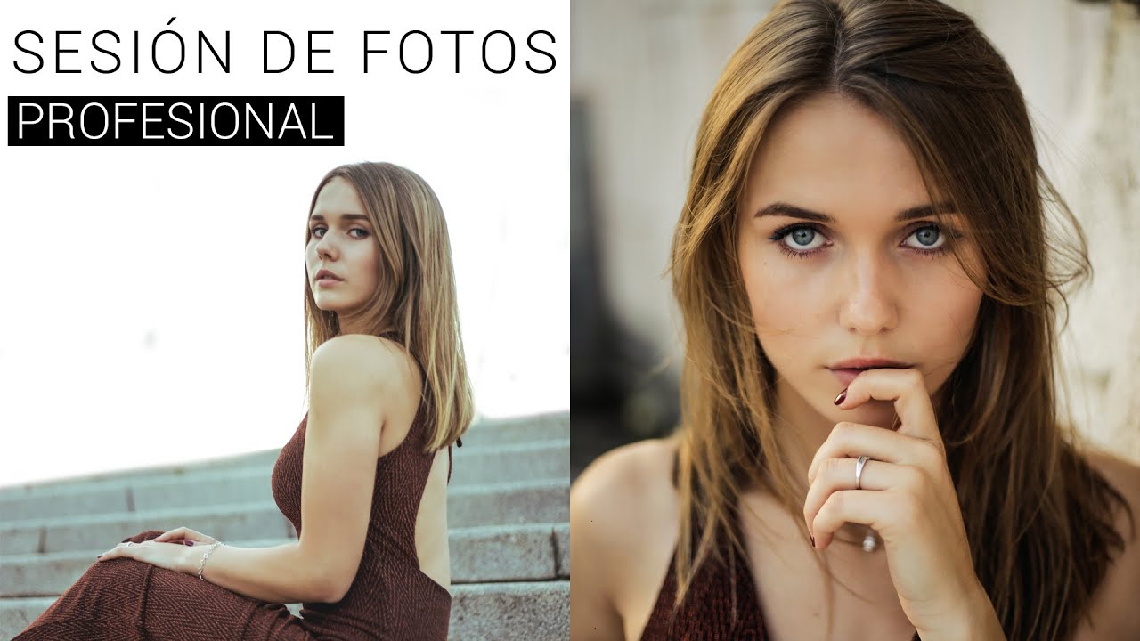 Sesión de fotos profesional:  Moda y belleza