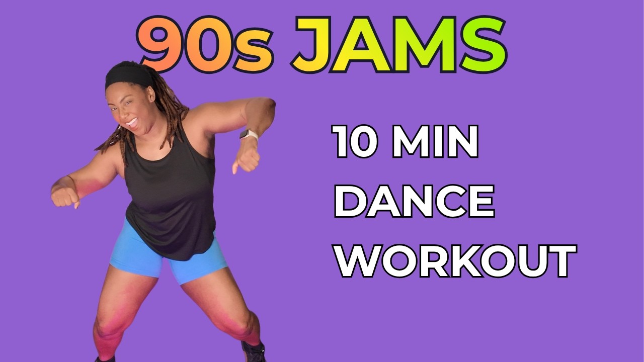 FUN & SWEATY 🥵💦 10 Min Dance Workout | 90s House HITS 🎵 | Robin S.,CeCe Peniston, Heavy D & the Boyz