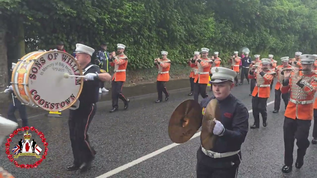 Cookstown Sons Of William @ Gortagilly Coronation Flute Band Parade 2024