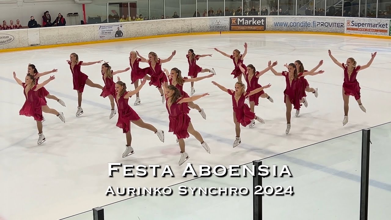Festa Aboensia Aurinko Synchro 2024 - Synchronized skating