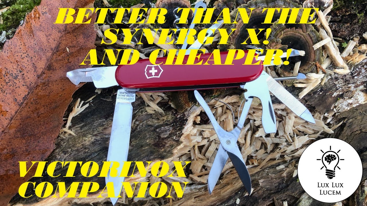 Victorinox Companion, Synergy X — убийца Alox? Больше функций! Дешевле! Менее привлекательный? #edc