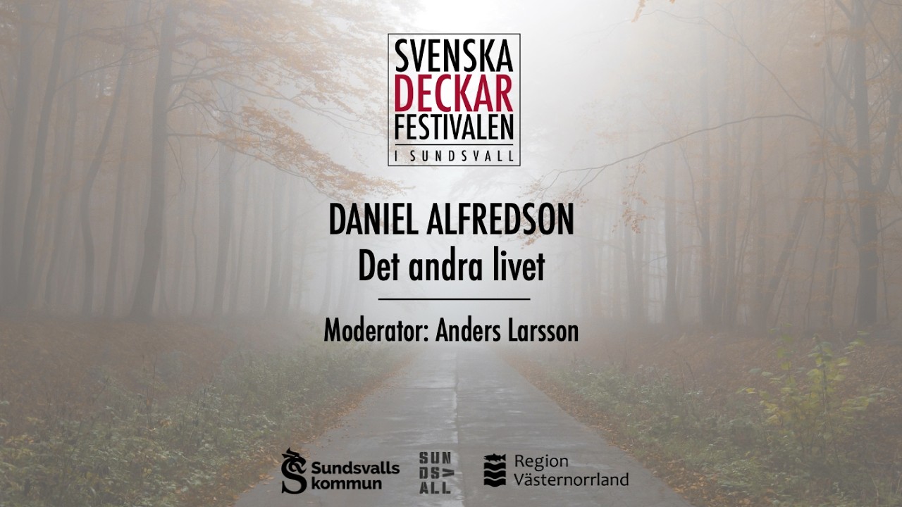 Svenska deckarfestivalen 2025 Daniel Alfredson