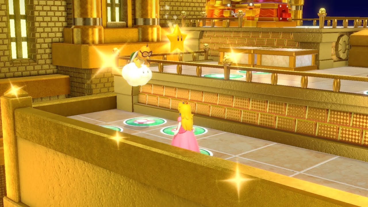 Super Mario Party Partner Party #2580 Tantalizing Tower Toys Peach & Koopa Troopa vs Bowser & Goomba