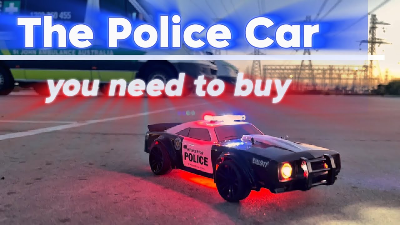 This RC Police Car is a MUST BUY! 🚔🔥 | @CaptainRCofficial” #rccar #rc #remotecontrol