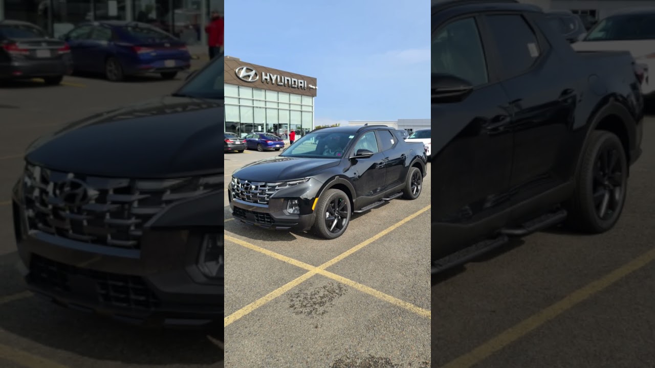 2024 Hyundai Santa Cruz Ultimate - Twilight Black