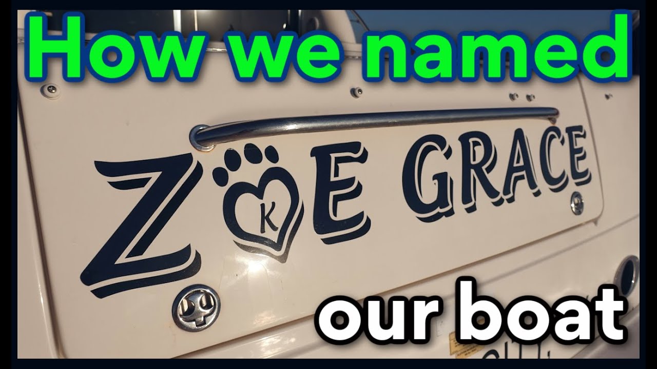How to name a boat - because boat names matter!