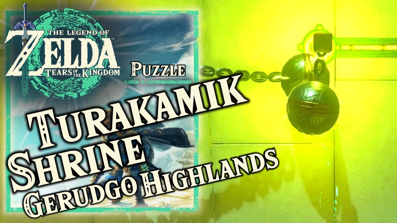 Zelda: Tears of the Kingdom - Turakamik Shrine - Hidden Metal Puzzle, Gerudo Highlands