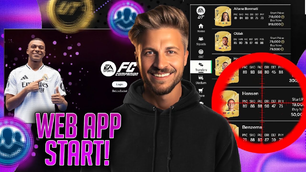 WEB APP DA, so machst die ersten Coins 💡 Step by Step zum Coins Million&auml;r ✅ EA FC 25 UT