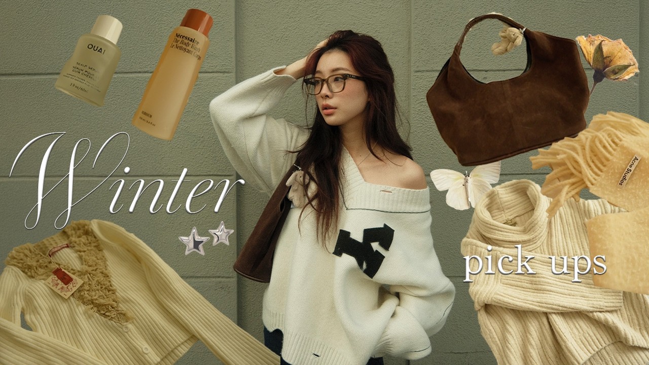 WINTER PICKUPS & FAV'S ･:*:｡☃︎𓏲ּ