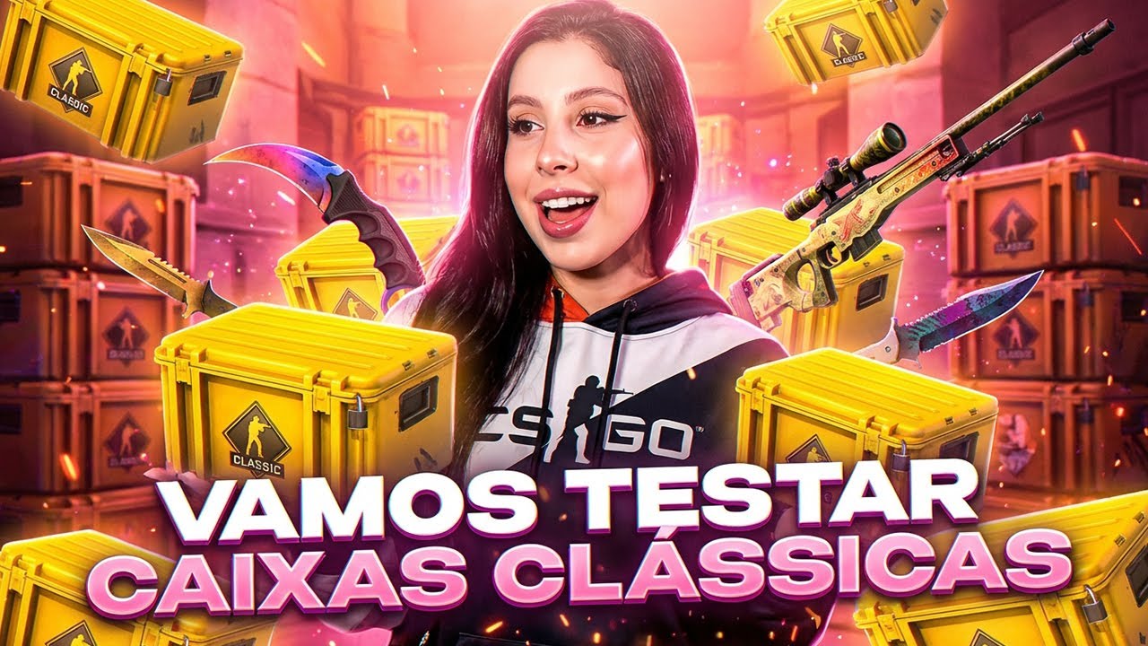 TESTANDO CASES CSGO CL&Aacute;SSICAS - ELAS D&Atilde;O LUCRO EM 2026? ! CSGONET ! Abrindo Caixas Caras