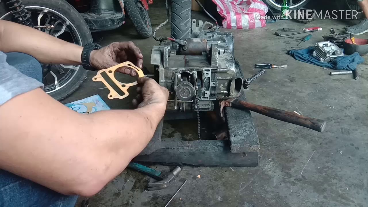 How To Overhaul Rusi scooter(Part2PAGKABIT)