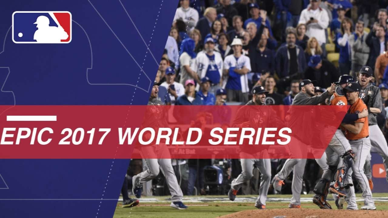 Relive the Dodgers, Astros battle in epic 2017 World Series