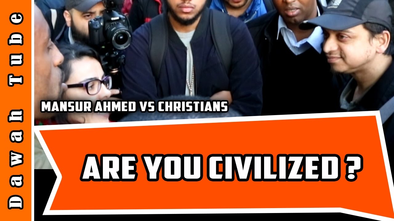 Are You Civilized ? - Mansur Ahmed Vs Christians In Speakers Corner | 07/05/2017