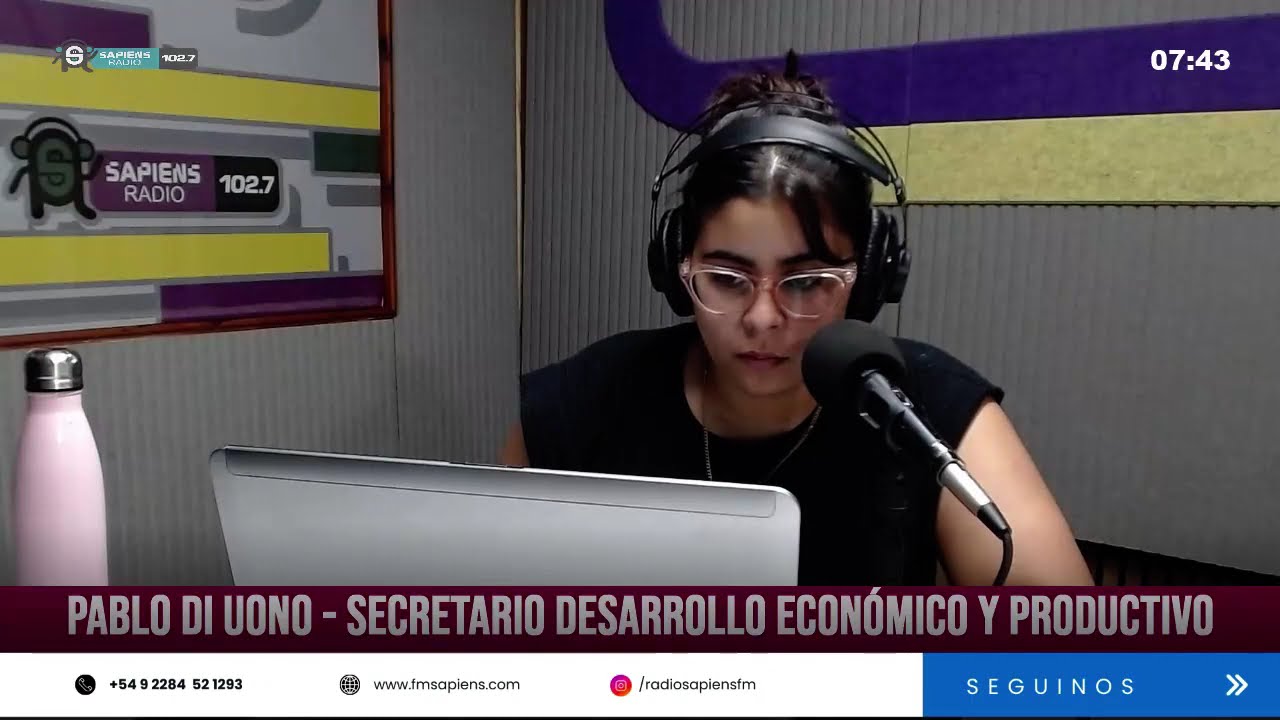 PABLO DI UONO, Sec. Des. Económico y Productivo, en apoyo a los comerciantes con 
