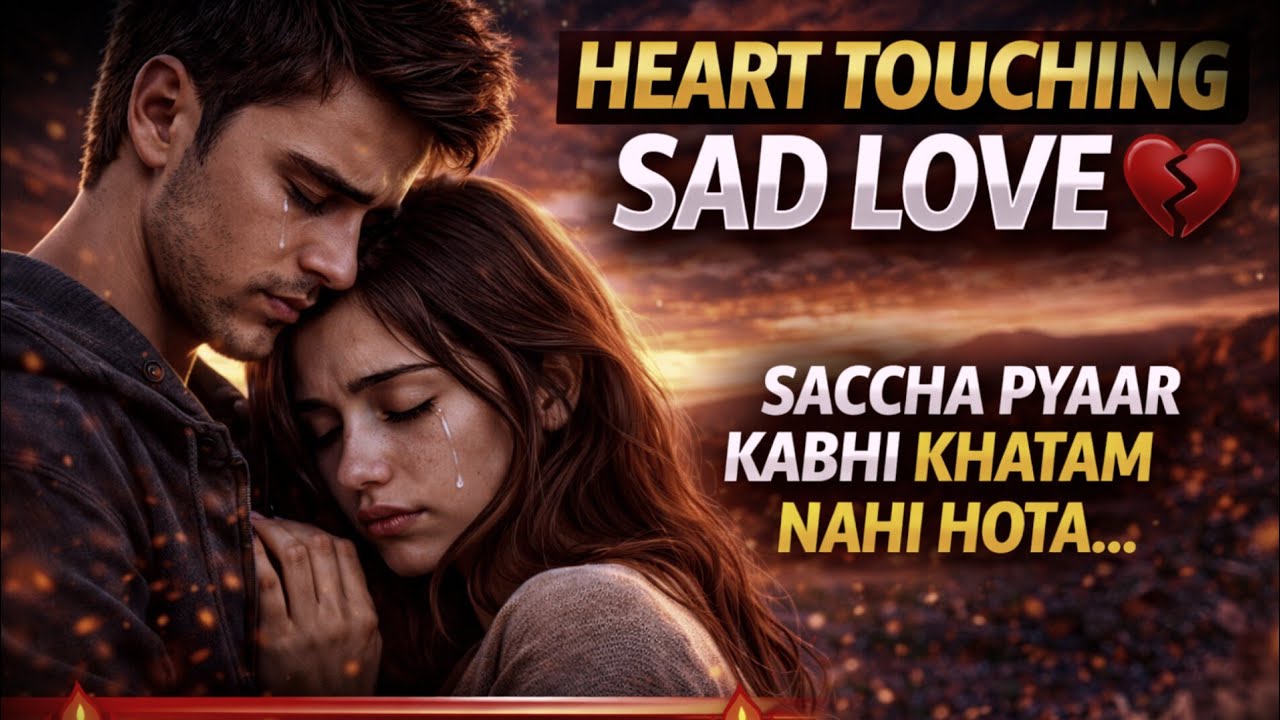 Heart Touching Sad Love Song 💔 | Saccha Pyaar Kabhi Khatam Nahi Hota | Very Sad Hindi Song