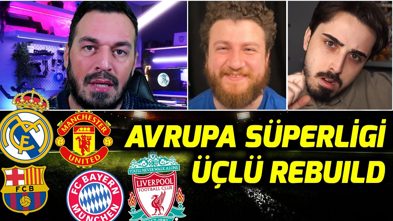 ÜÇLÜ REBUILD / EN İYİ TAKIMLAR TEK LİGDE / FİFA 23 KARİYER MODU /  @ardenpapazyan @UKarakullukcu