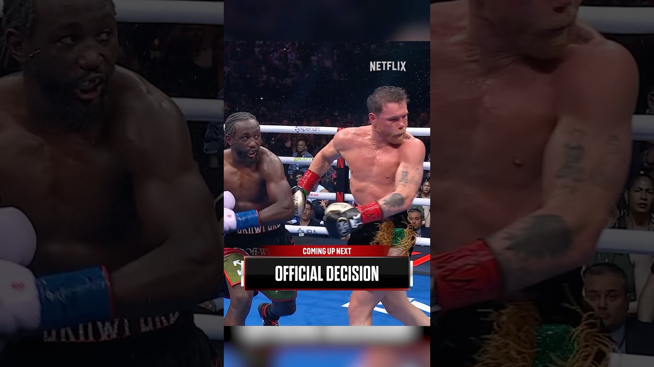 Canelo couldn&rsquo;t believe this hit from Terence Crawford 😳 #canelocrawford #canelo #terencecrawford
