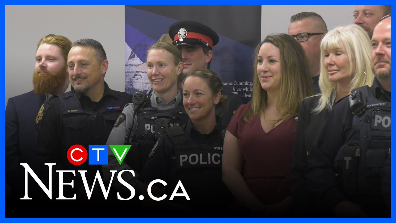 MADD Canada honours Alberta police officers who keep roads safe