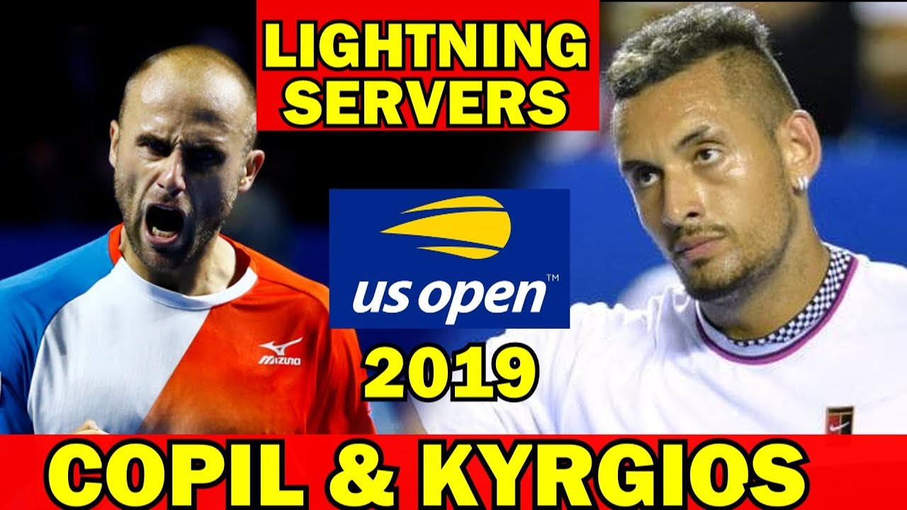 Marius Copil The Rocket SERVER PLAYS w/ KING KYRGIOS in US OPEN