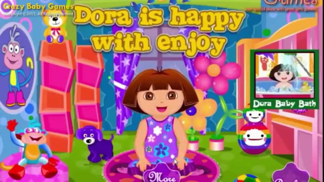 Baby Dora Diaper Change - Dora The Explorer NEW GAME HD