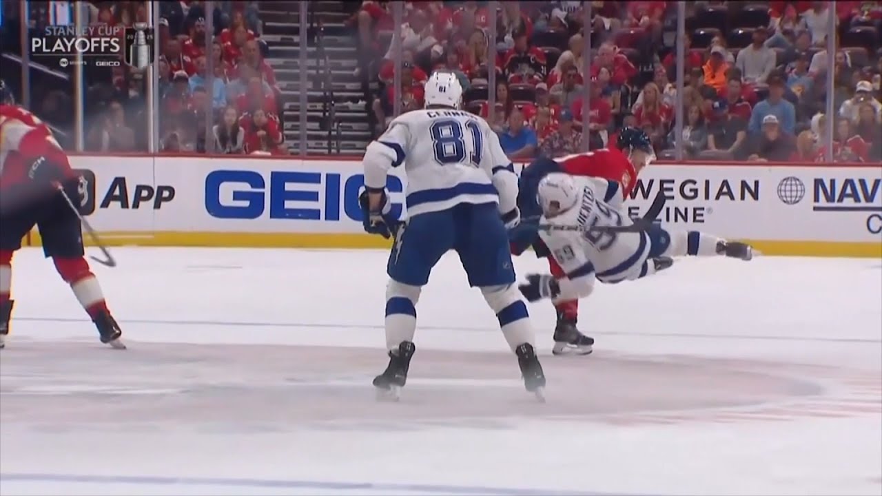 Matthew Tkachuk 5-Minute Major Penalty For Interference Against Jake Guentzel