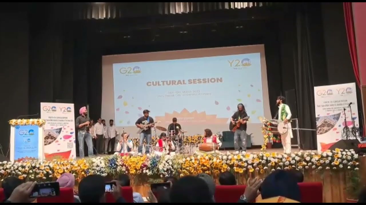 G-20 AMRITSAR cultural session breathtaking 