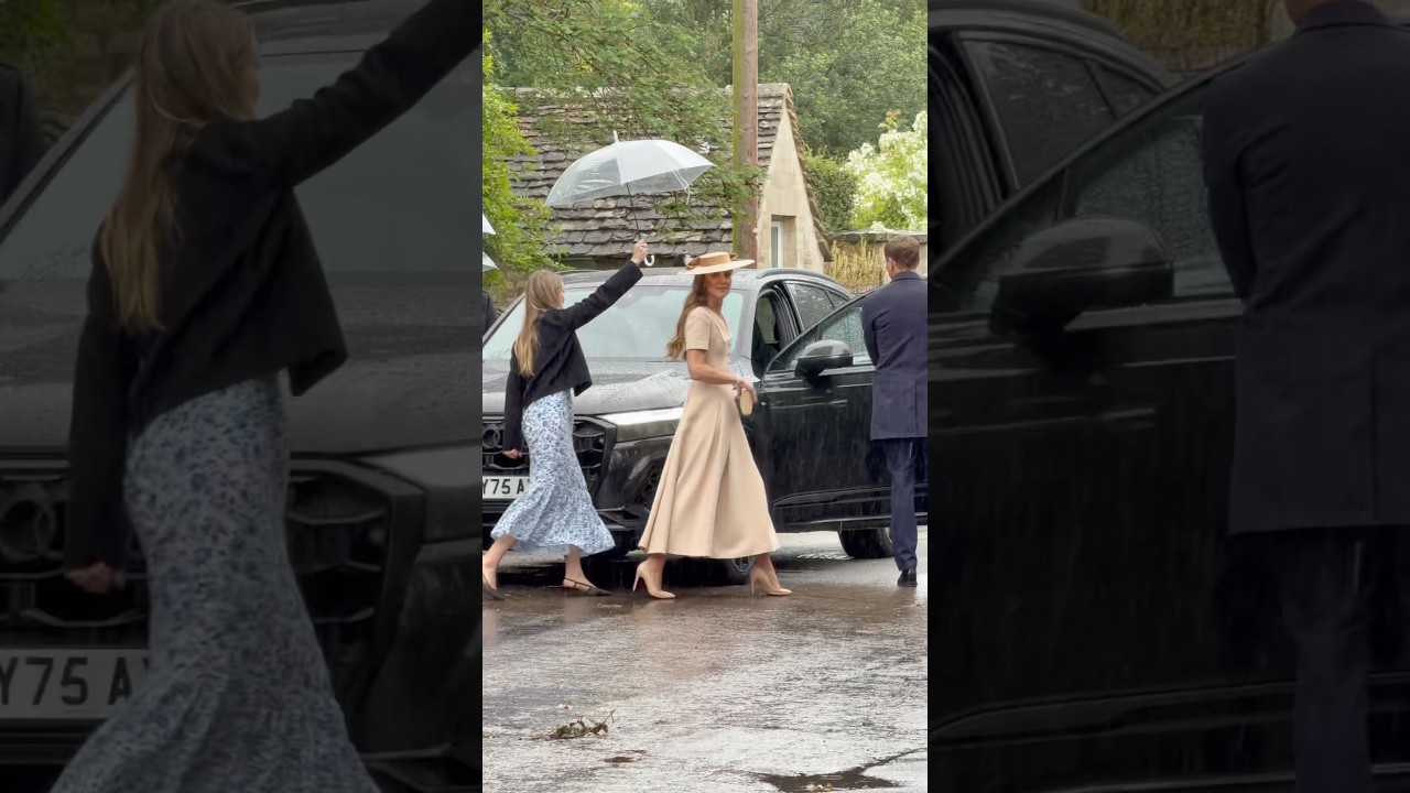 Princess Catherine at Royal Wedding 🎊