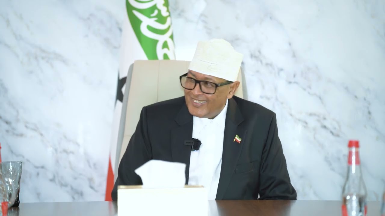 Madaxweynaha JSL oo Qasriga Madaxtoonyadda ku qaabiley wafti ka socday dalka Jabuuti.