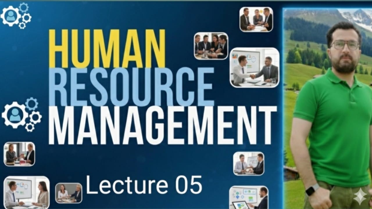Human Resource Management | HRM Chapter-2, Lecture-5 | BCom/BBA | M.Com/MBA