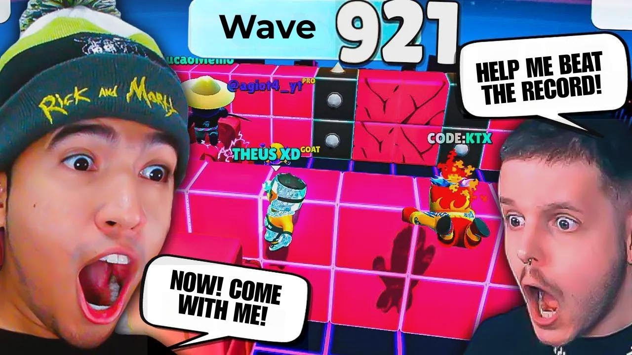 I Crashed KTX's Livestream to Break the World Record in Block Dash Infinite Waves!